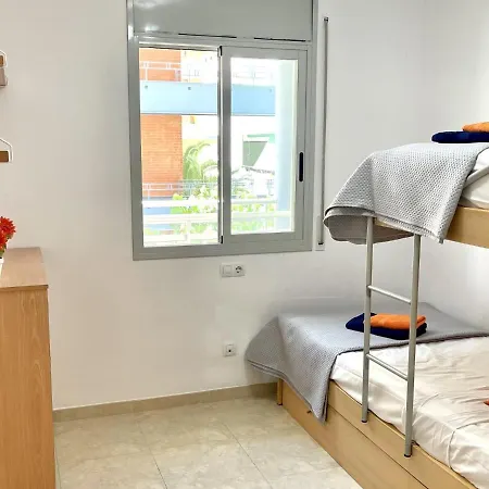 公寓 Apartbeach Chloe Centrico Junto Playa Climatizado Con Piscina Y Gran Terraza 拉皮内达