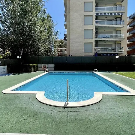 公寓 Apartbeach Chloe Centrico Junto Playa Climatizado Con Piscina Y Gran Terraza