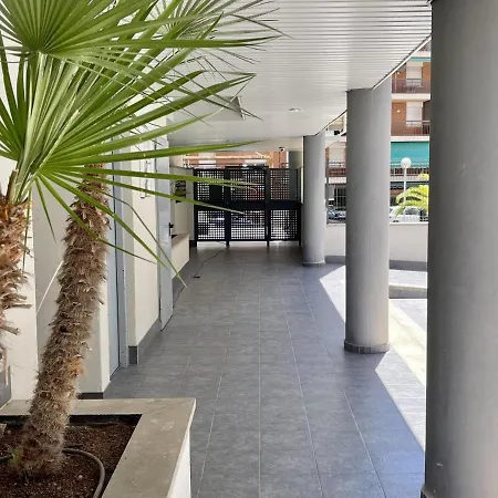 公寓 Apartbeach Chloe Centrico Junto Playa Climatizado Con Piscina Y Gran Terraza *